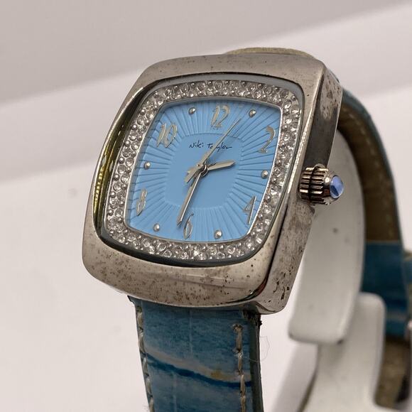Taylor Other - Nikki Taylor Womes Vintage Rhinestone Watch New Battery